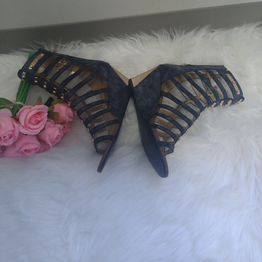 Women torta Caliente ankle straps wedge shoe